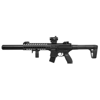 Vzduchový samopal Sig Sauer MCX, 4,5 mm + Red Dot, černý