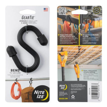 Ohebný háček Gear Tie Bendable S-Hook, Nite Ize