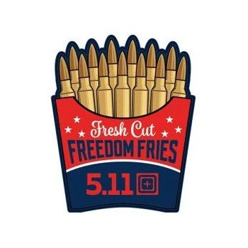 Nášivka Freedom Fries Patch, 5.11