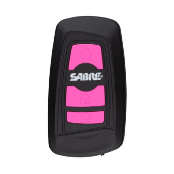 Paralyzér Key Fob Stun gun 3v1, Sabre Red, Růžová