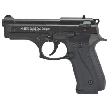 Plynová pistole Jackal Dual Compact, 9 mm, černá, Ekol