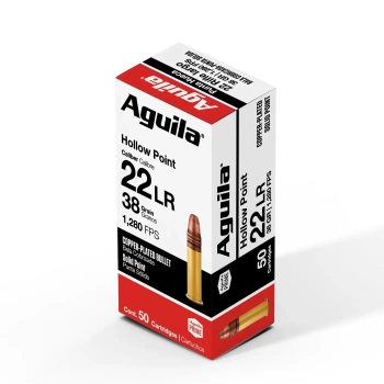 Malorážkové náboje 22 LR Super Extra HP HV, 38 gr, Aguila