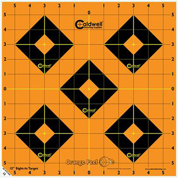 Terče Orange Peel Bullseye, Caldwell, 8", 25 ks