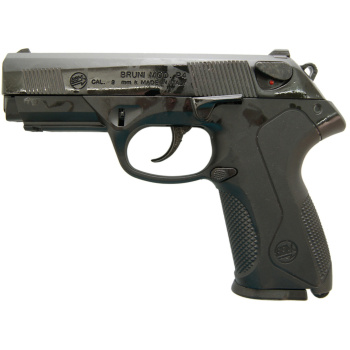 Plynová pistole Bruni P4, 9 mm, černá, Bruni