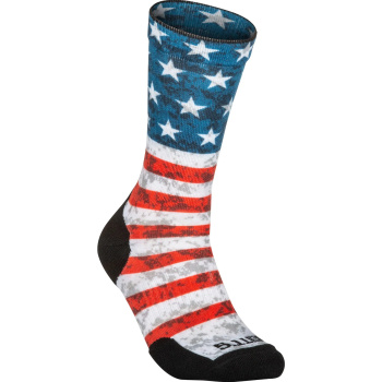 Ponožky Sock & Awe Crew American Flag, 5.11