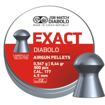 Diabolo JSB Exact, ráže 4,51 mm (.177), 500 ks