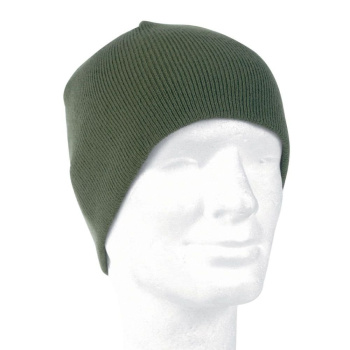 Zimní čepice Beanie, Mil-tec, olivová