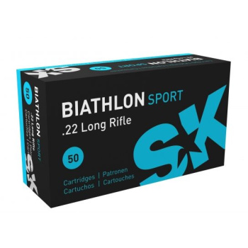 Malorážkové náboje SK 22 LR Biathlon Sport, 50 ks, Lapua