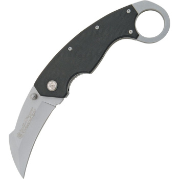 Extreme Ops Karambit, Black G10 Handle, Plain