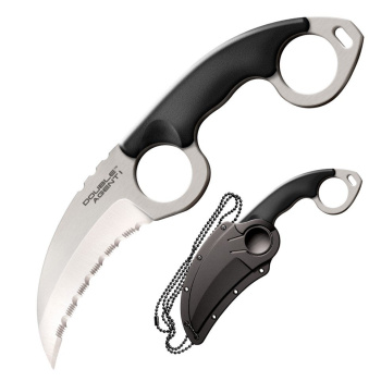 Nůž Cold Steel Double Agent I, zoubkované ostří