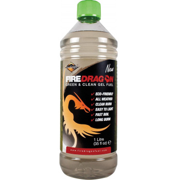 Palivo FireDragon Green and Clean Gel, 1 L, BCB