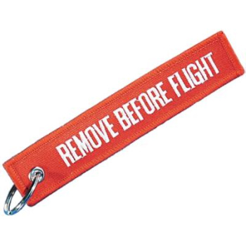 Páska na klíče - Remove Before Flight, Mil-Tec