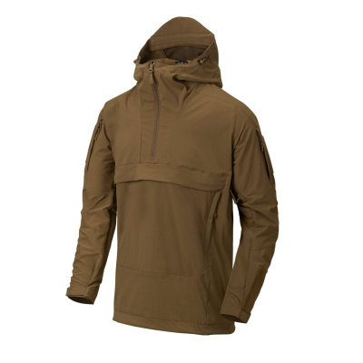 Softshellová bunda Mistral Anorak Jacket, Helikon, Mud brown, L