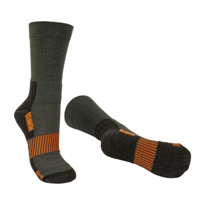 Ponožky Merino Trek Sock, Bennon, zelené, 42-44