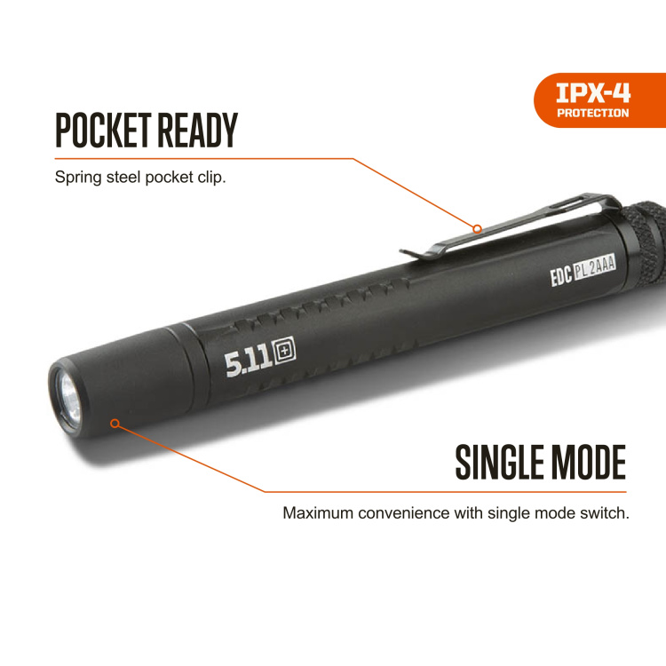 Taktická svítilna EDC PL 2AAA Flashlight, 5.11