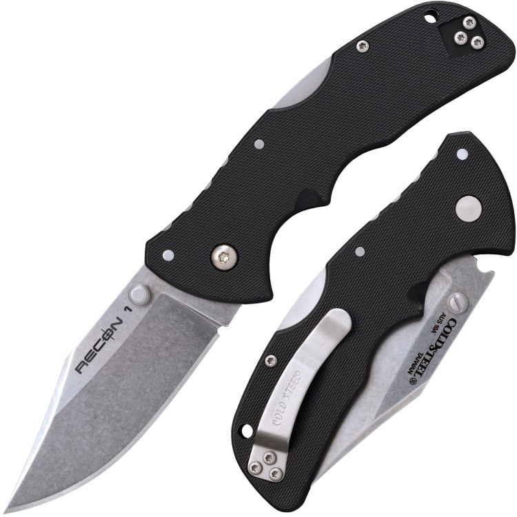 Zavírací nůž Cold Steel Mini Recon 1 Clip, hladké ostří