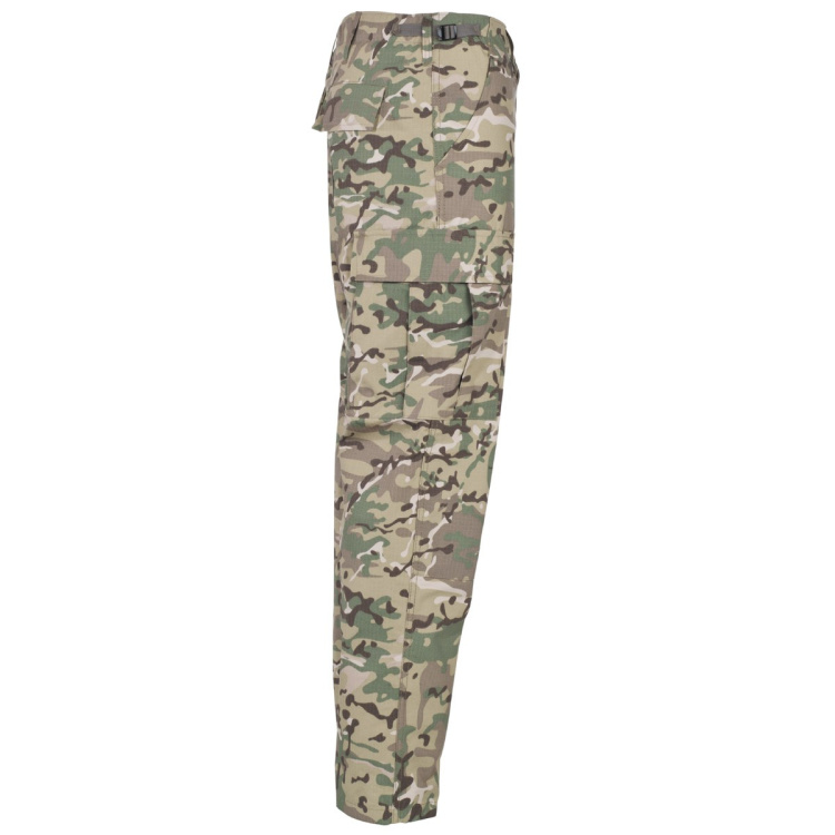 Kalhoty BDU US Combat Pants, MFH, Rip Stop, Operation Camo