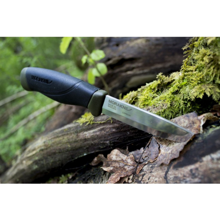 Nůž Companion HeavyDuty, Morakniv, Carbon, Military Green