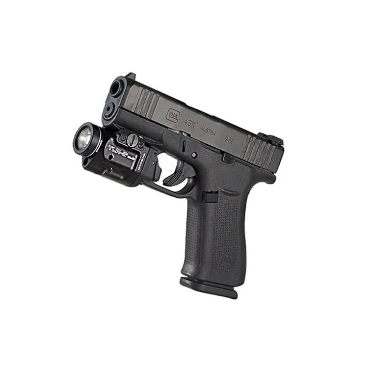 Zbraňová svítilna TLR-8 SUB pro Glock 43X/48 MOS a Glock 43X/48 Rail, Streamlight, 500 lm, červený laser