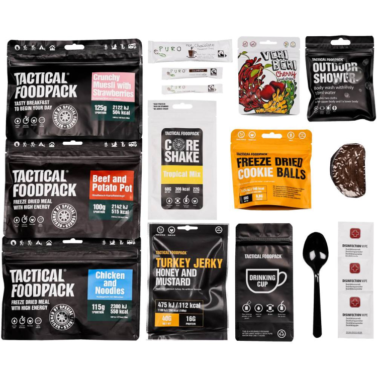 MRE balíček 3-pack, Tactical Foodpack