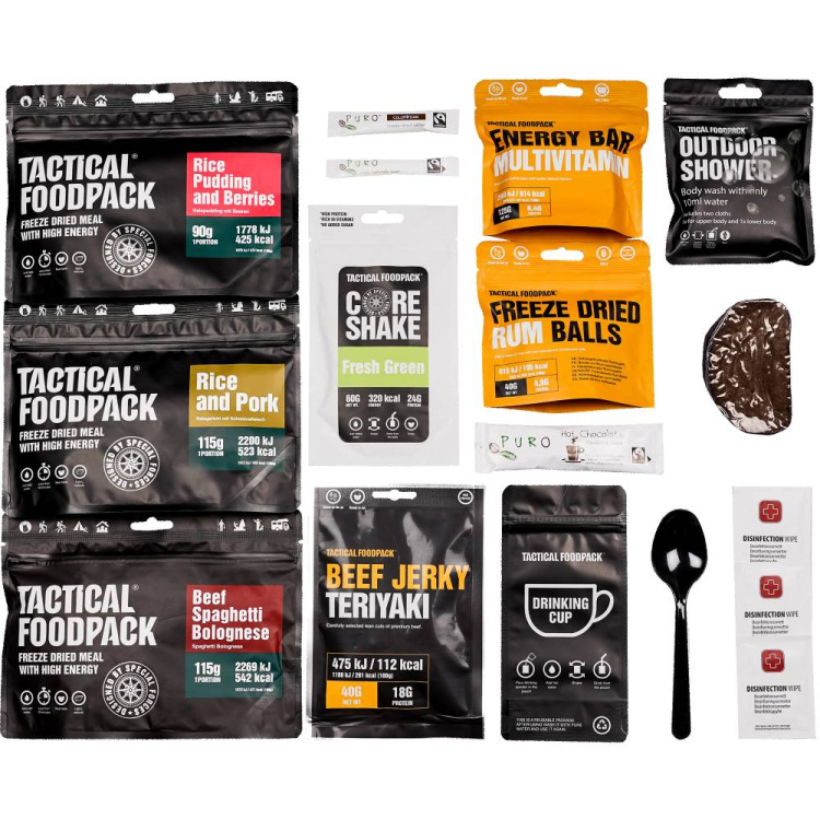 MRE balíček 3-pack, Tactical Foodpack