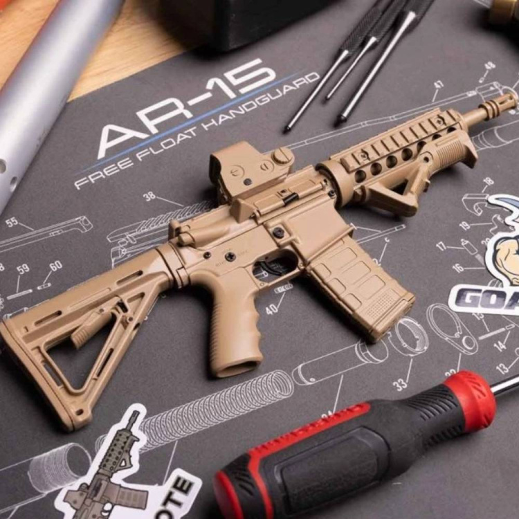 Replika Mini AR15 Coyote, GoatGuns