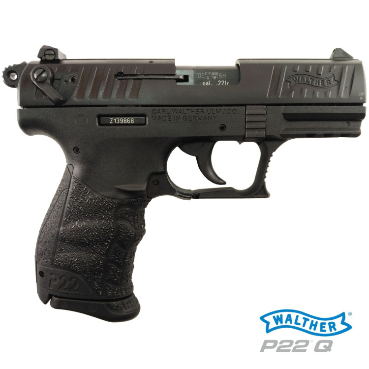 Pistole Walther P22Q, 22 LR, 3,42″