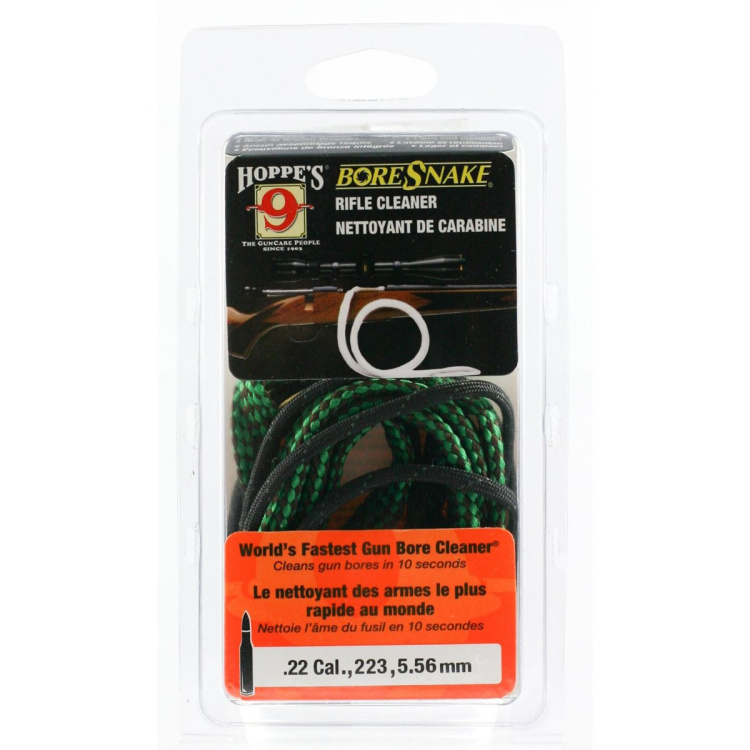 Čistící šňůra Boresnake pro dlouhé zbraně, .223, 5,56 mm, 22 LR